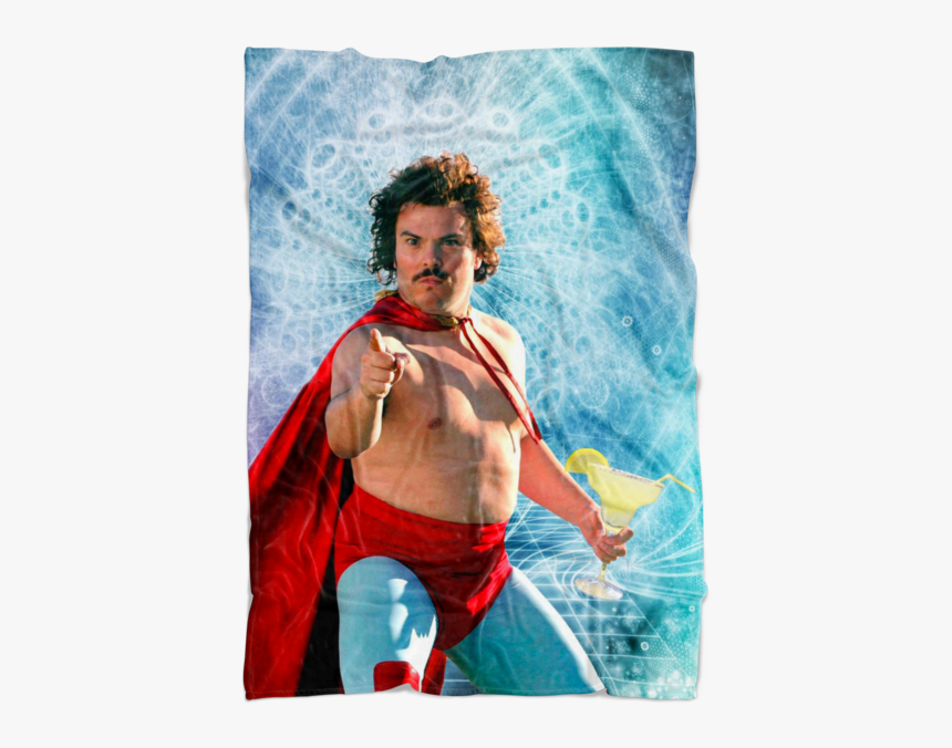 Nacho Libre Fleece Throw Blanket - Poster, HD Png Download