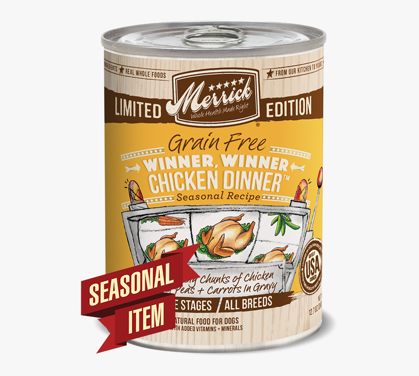 Chicken Stain Png - Merrick Limited Edition Wet Dog Food, Transparent Png