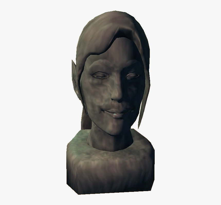 Elder Scrolls - Bust, HD Png Download