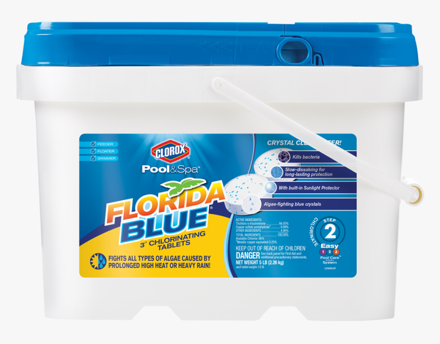 Clorox Pool&spa Florida Blue - Koi, HD Png Download