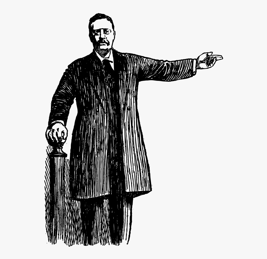 Teddy Roosevelt - Teddy Roosevelt Clipart, HD Png Download