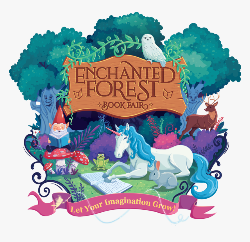 Scholastic Book Fair Enchanted Forest, HD Png Download