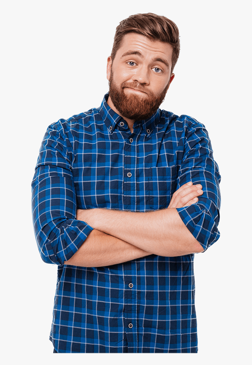 “the Flavor Package I Need Is Not On This Page - Beard Man Folded Arms, HD Png Download