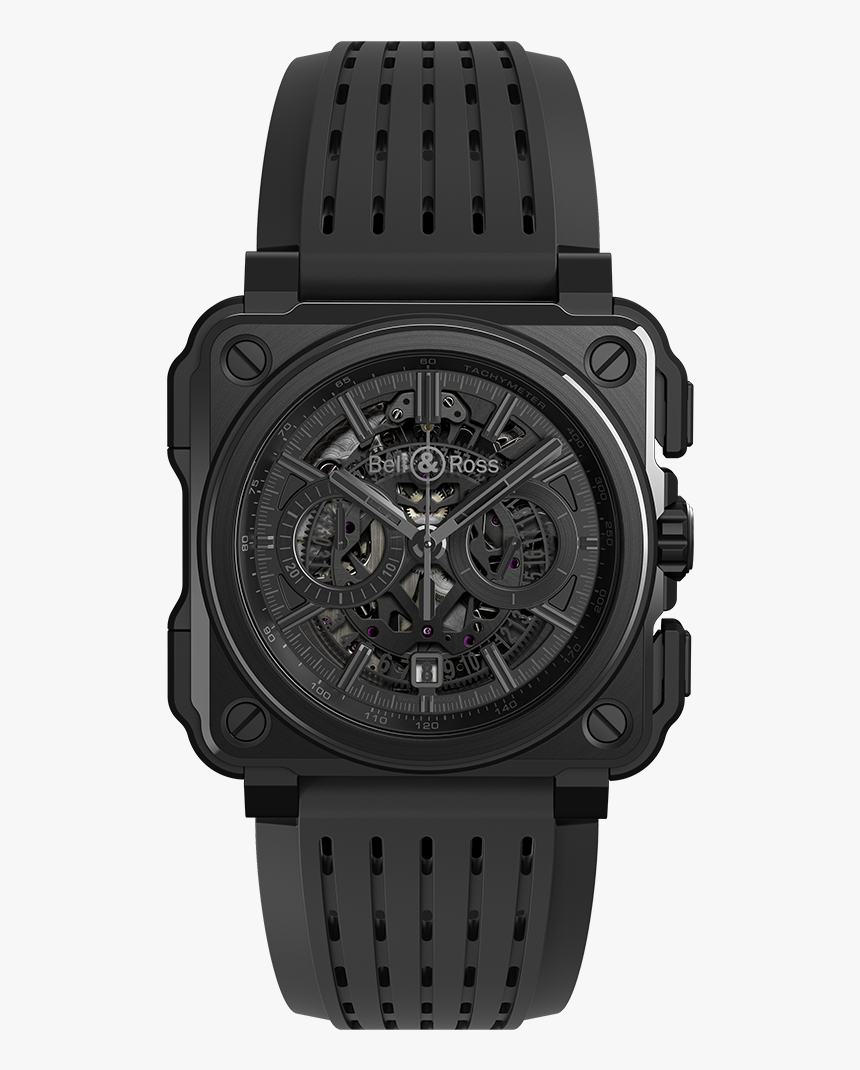 Bell & Ross Br03 94 Black Matte, HD Png Download