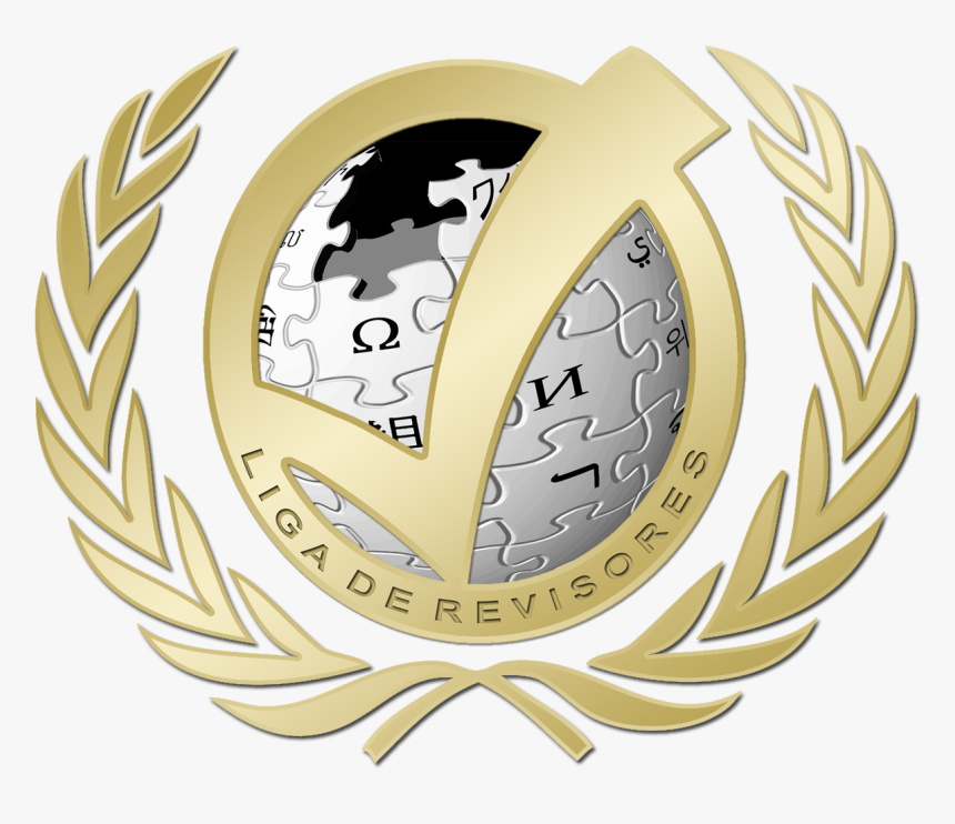Logo Liga De Revisores Oro - Creación Wikipedia, HD Png Download