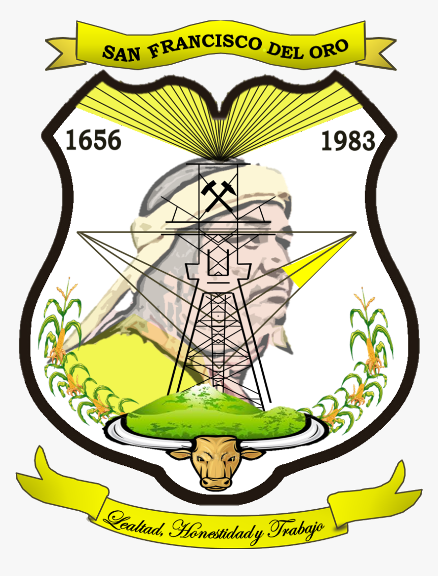 Escudo De San Francisco Del Oro - Escudo De San Francisco Del Oro Chihuahua, HD Png Download