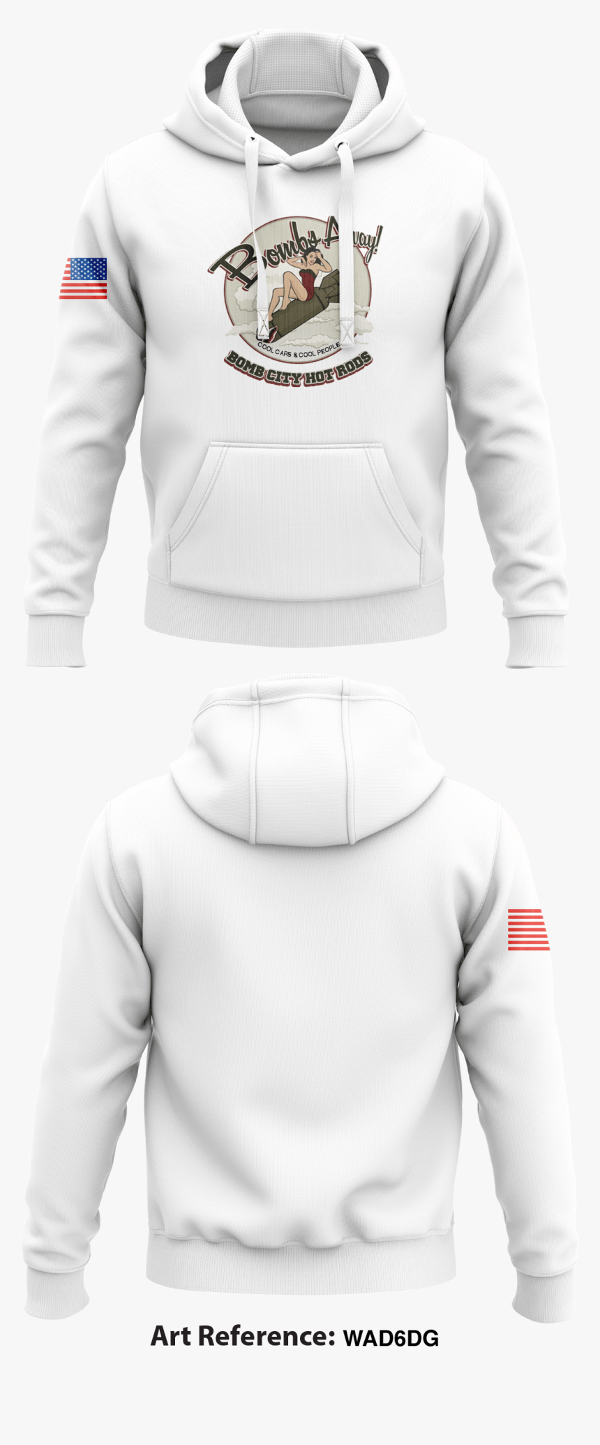 Bomb City Hot Rods Hoodie - Hoodie, HD Png Download