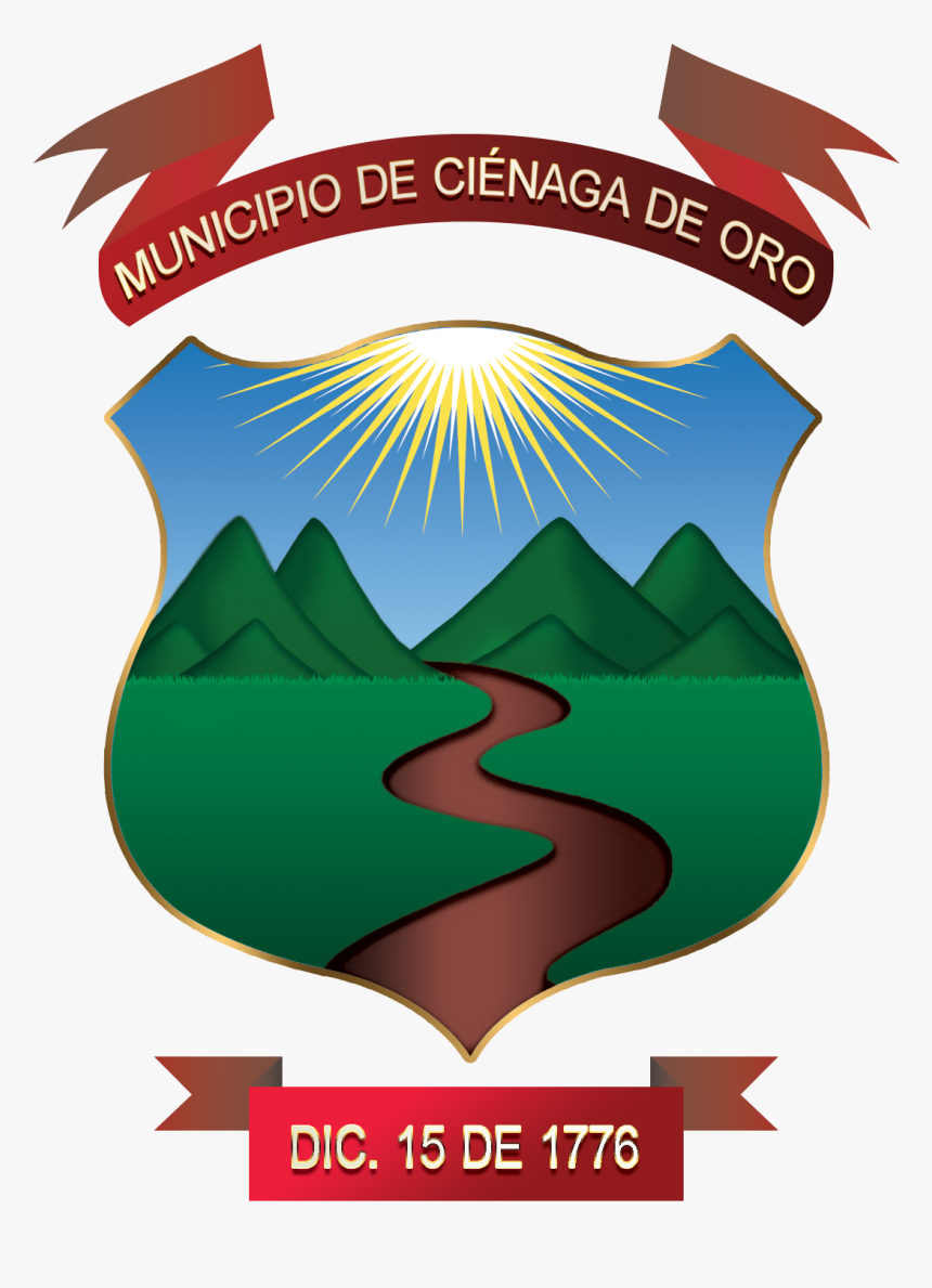 Escudo De Cienaga De Oro - Escudo De Cienaga De Oro Cordoba, HD Png Download