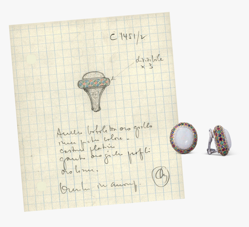 “optical” Earrings - Paper, HD Png Download