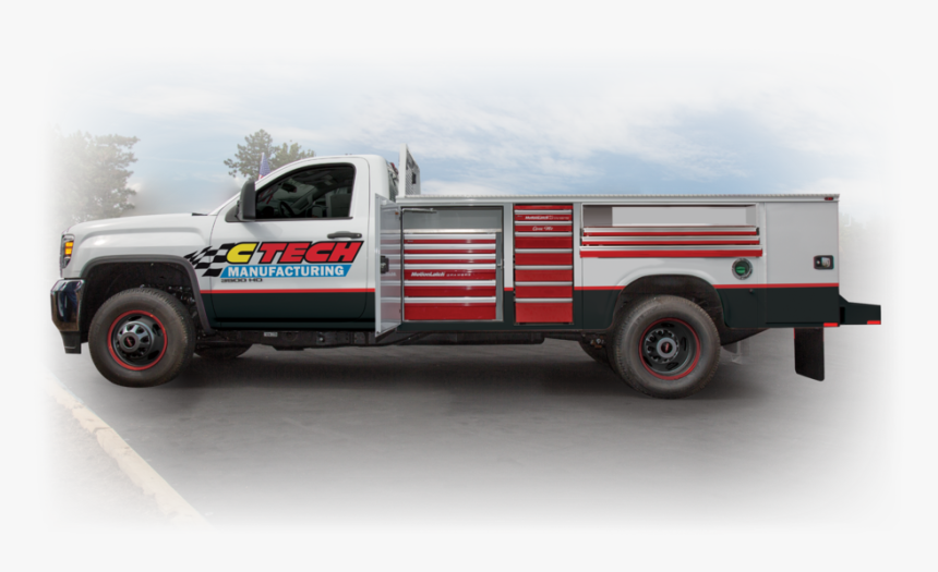 Kanpheide Truck With Drawers Decals - Pickup Truck, HD Png Download