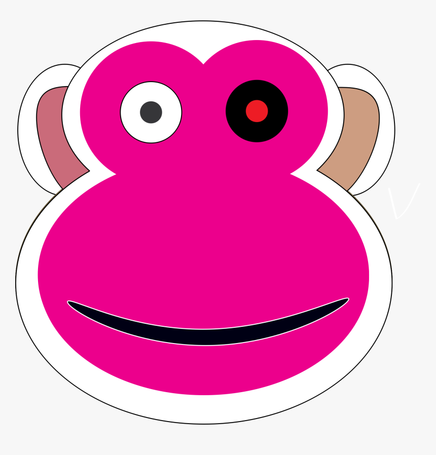 Pink,flower,eye - Cartoon, HD Png Download