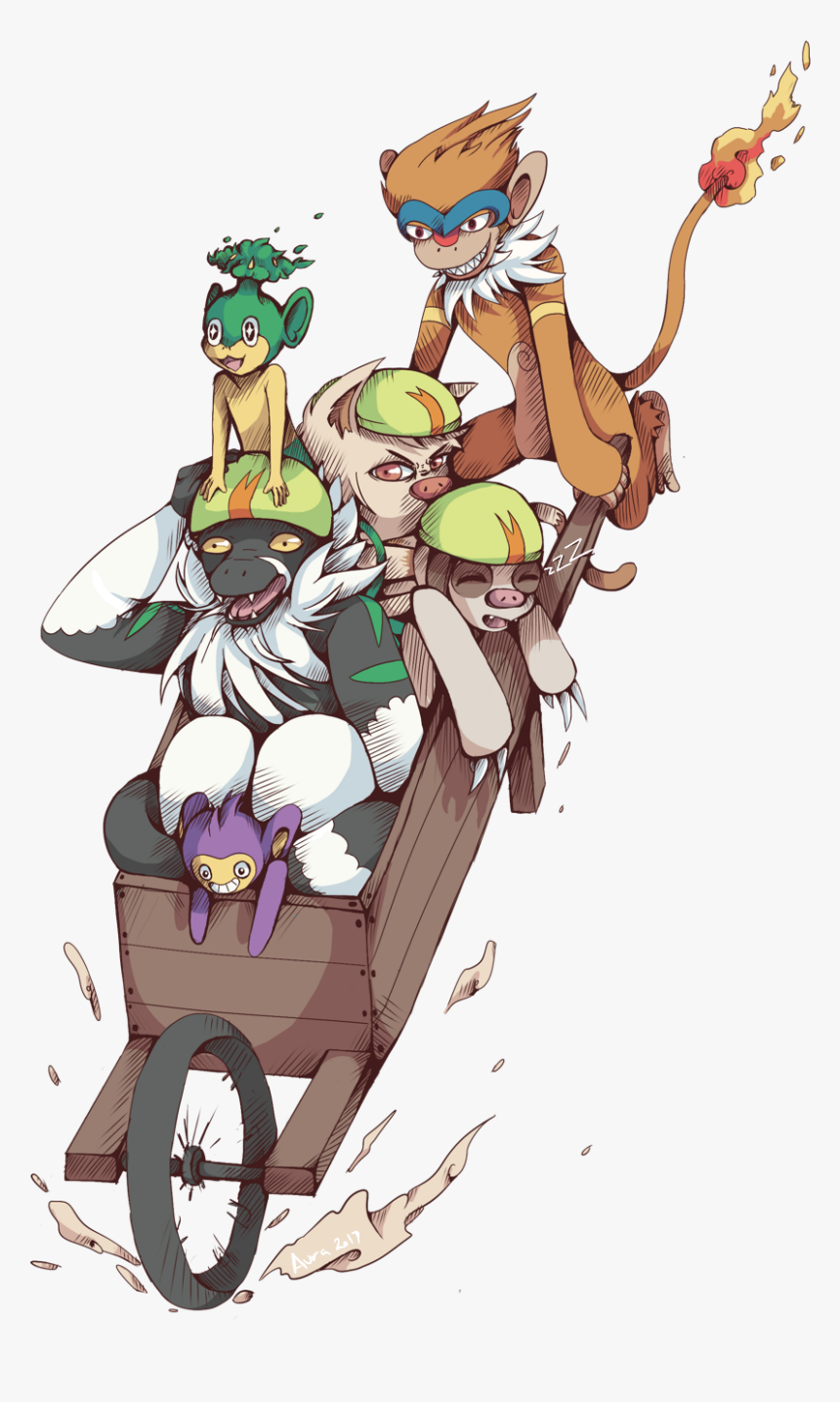 Monkeyinitiationday - Cartoon, HD Png Download