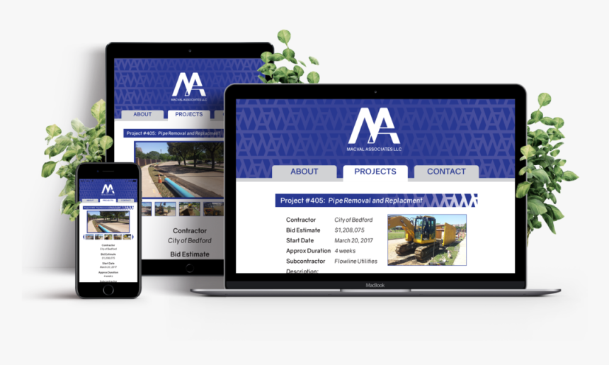 Macval Web-showcase - Data Studio Responsive, HD Png Download