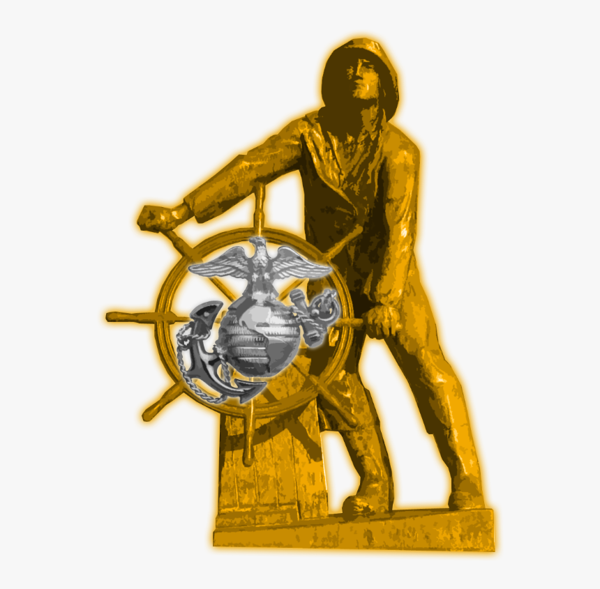 Eagle Globe And Anchor, HD Png Download