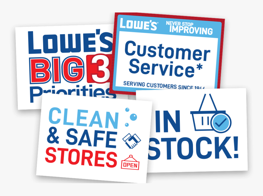 Lowes Big 3, HD Png Download