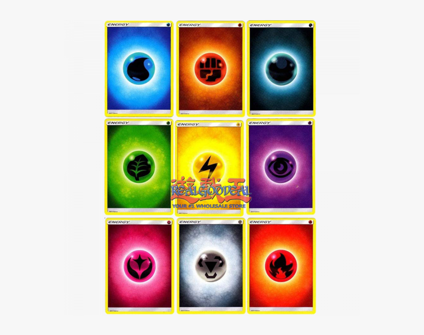 Pokemon Energy Cards HD Png Download Transparent Png Image PNGitem