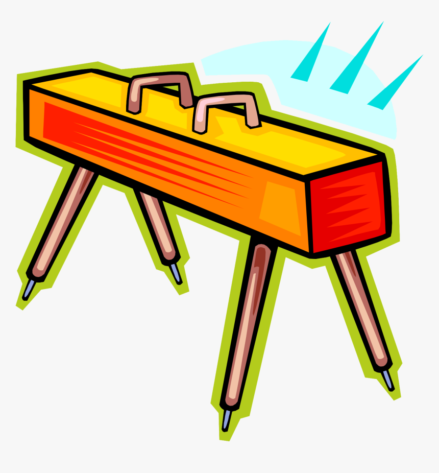 Vault Artistic Gymnastics Clip Art - Gymnastics Vault, HD Png Download