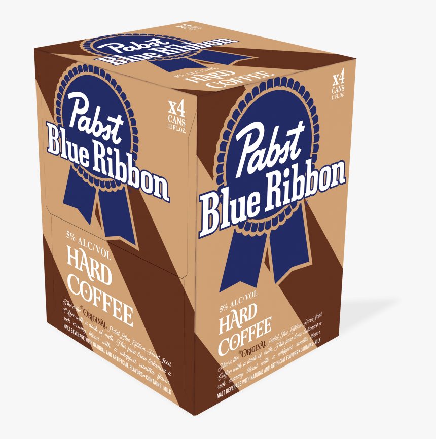 Pabst Blue Ribbon Hard Coffee - Pabst Blue Ribbon Coffee Beer, HD Png Download