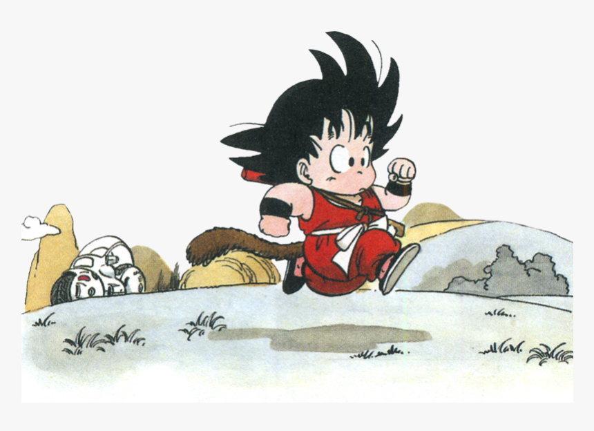 Akira Toriyama Puff Puff , Png Download - Tatuajes De Gokú Niño, Transparent Png