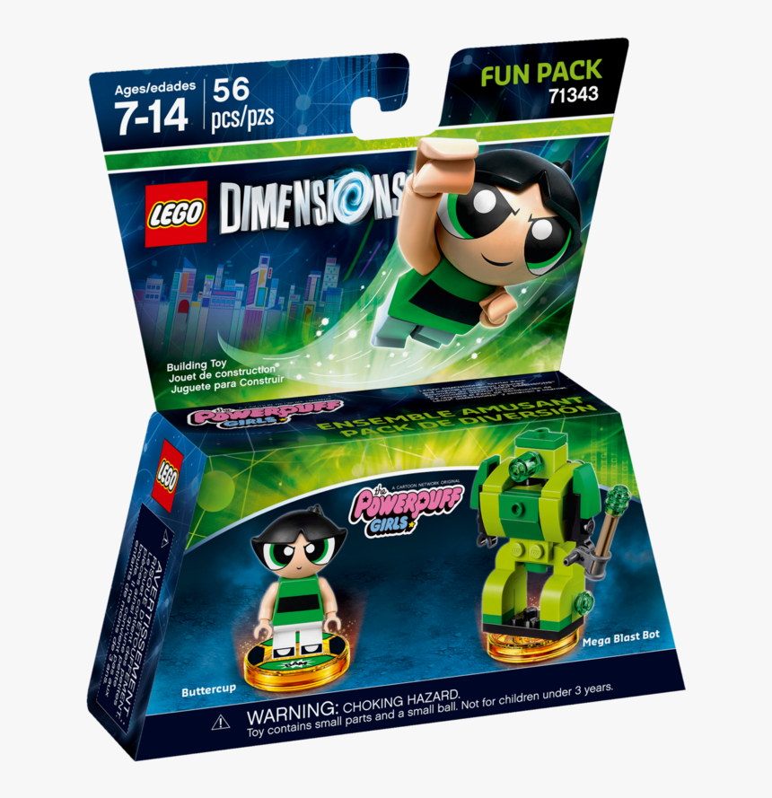 Lego Dimensions Powerpuff Girls Fun Pack, HD Png Download
