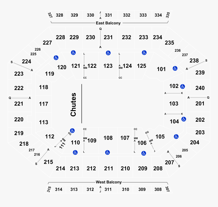 Dcu Center Section 108 Row Ee, HD Png Download