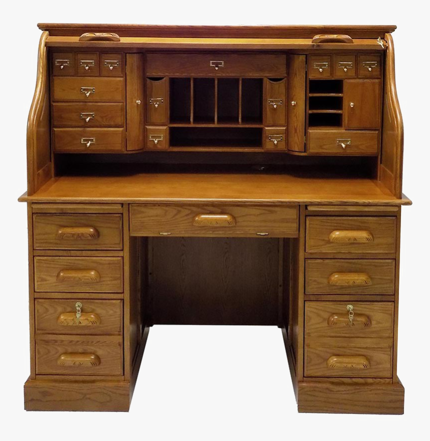 Roll Top Desk Png Clipart - Desk, Transparent Png