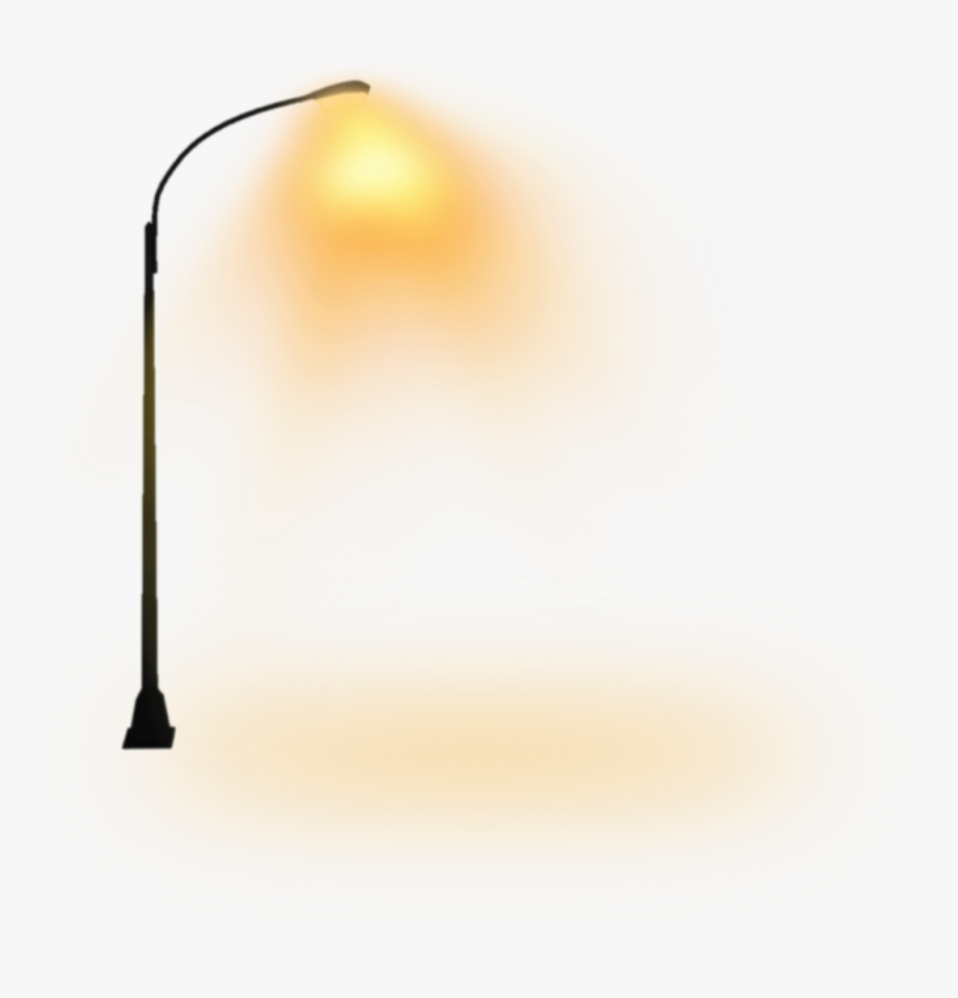 Lampost Light Reflection Freetoedit - Street Light Effect Png, Transparent Png