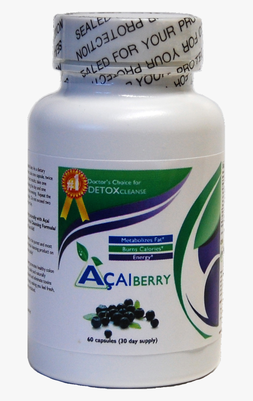 Acai Berry Detox Cleanse - Açai, HD Png Download
