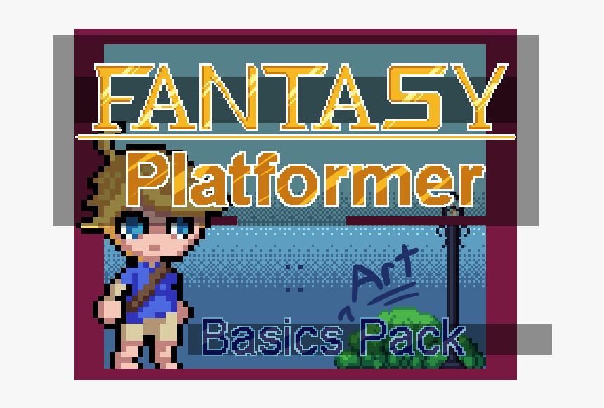 Fantasy Platformer - Poster - Poster, HD Png Download