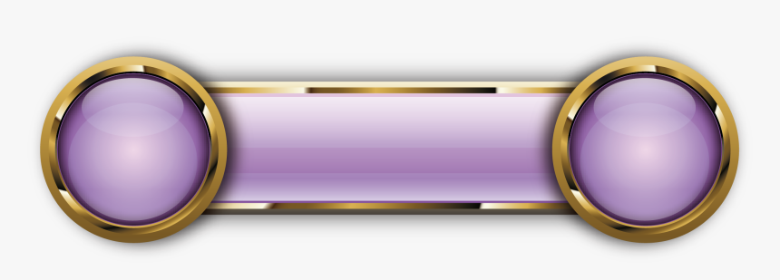 Quartz Purple Button Material Crystal Vector Clipart - Portable Network Graphics, HD Png Download