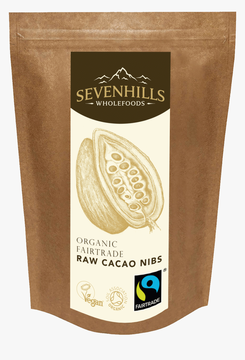 Sevenhills Wholefoods Organic Fairtrade Cacao Nibs - Sevenhills Coconut Flour, HD Png Download