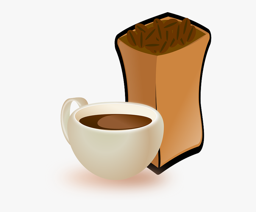 Cocoa Bean Clipart Coffee Bean - Coffee Beans Clip Art, HD Png Download