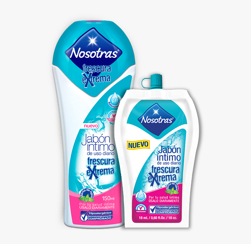 Jabón Íntimo Frescura Extrema - Nosotras, HD Png Download