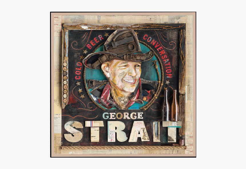 George Strait Cold Beer Conversation Album Cover Magnet - George Strait Cold Beer Conversation, HD Png Download
