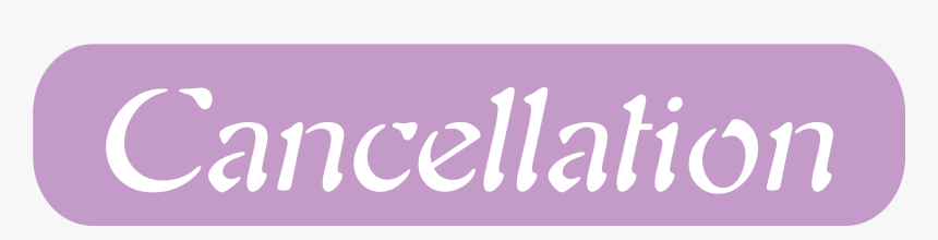 Purple Cancellation, HD Png Download