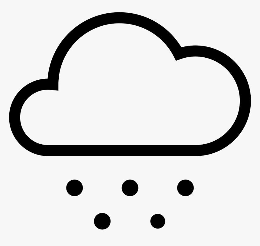 Cloud Snow - Heart, HD Png Download