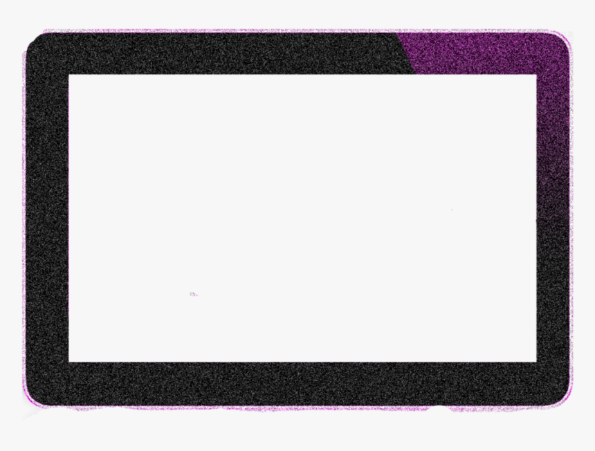 Laptop Computer Purple Picture Frames Display Device, HD Png Download