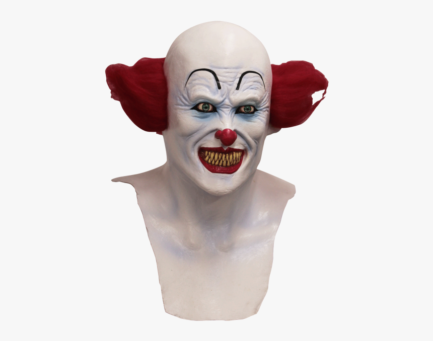 Scary Clown Mask - Clown Mask, HD Png Download
