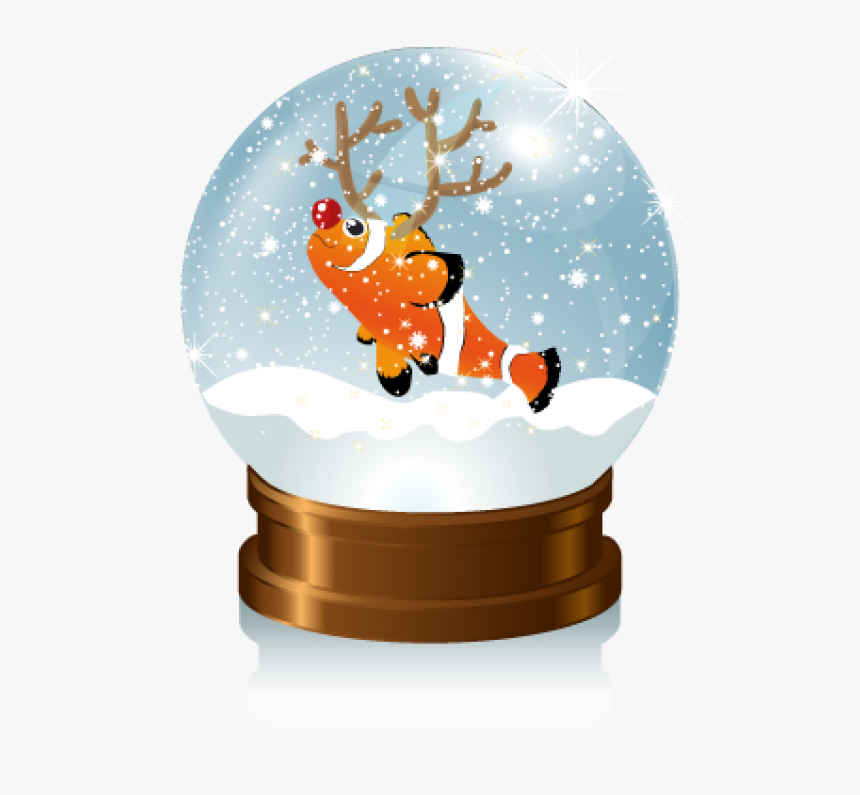Transparent Snow Globe Png - Illustration, Png Download