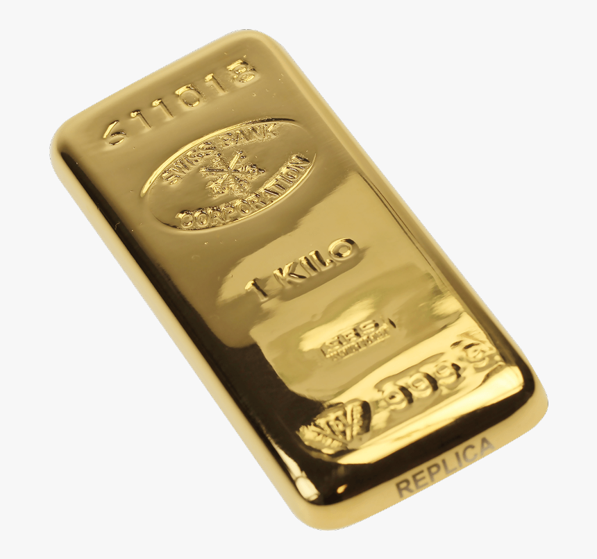 1000 G Gold Bar, Replica - Replica Gold Bar, HD Png Download