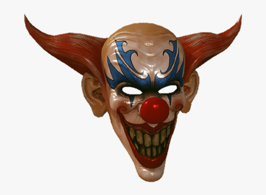 Creepy Clown Mask - Clown, HD Png Download