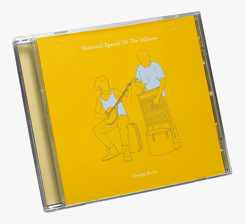 Album Cover Maker Yellow - Illustration, HD Png Download