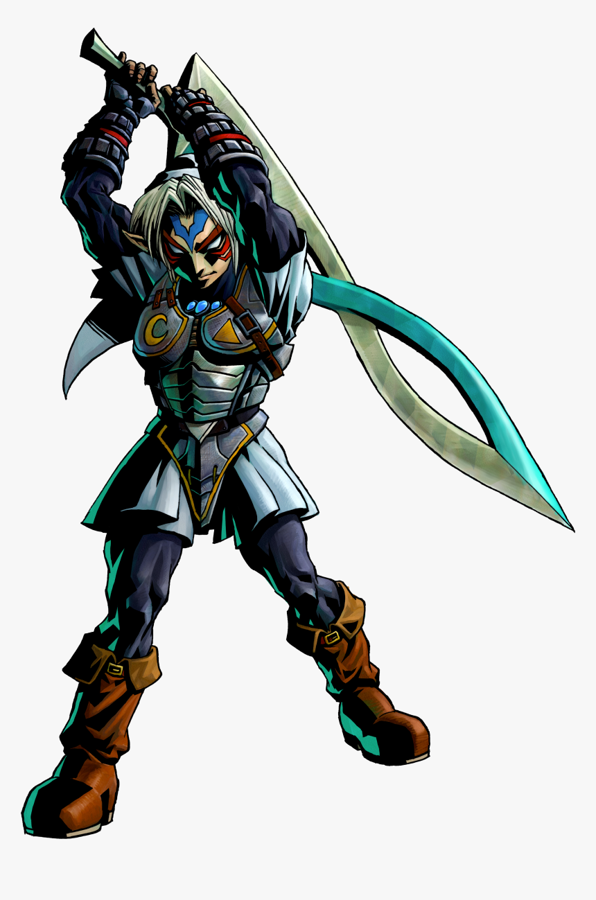 Spooky Scary Masks - Fierce Deity Link, HD Png Download
