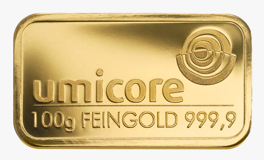 100 Gram - Gold Bar, HD Png Download