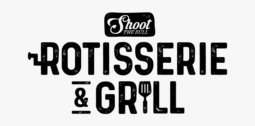 Stb Rotisserie&grill With Logo Stacked Black Web - Graphics, HD Png Download