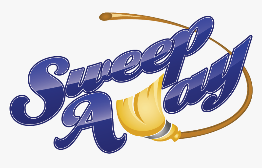 Sweep Away Cleaning Service Logo - Graphic Design, HD Png Download