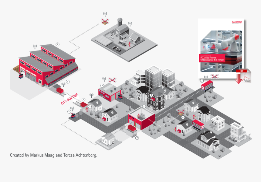 Planning For The Warehouse Of The Future - Future Warehouse Technology, HD Png Download
