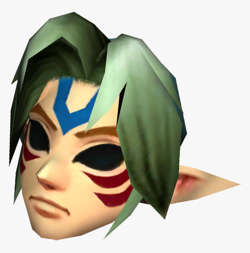 Mm3d Fierce Deity S Mask Render - Fierce Deity Mask Png, Transparent Png