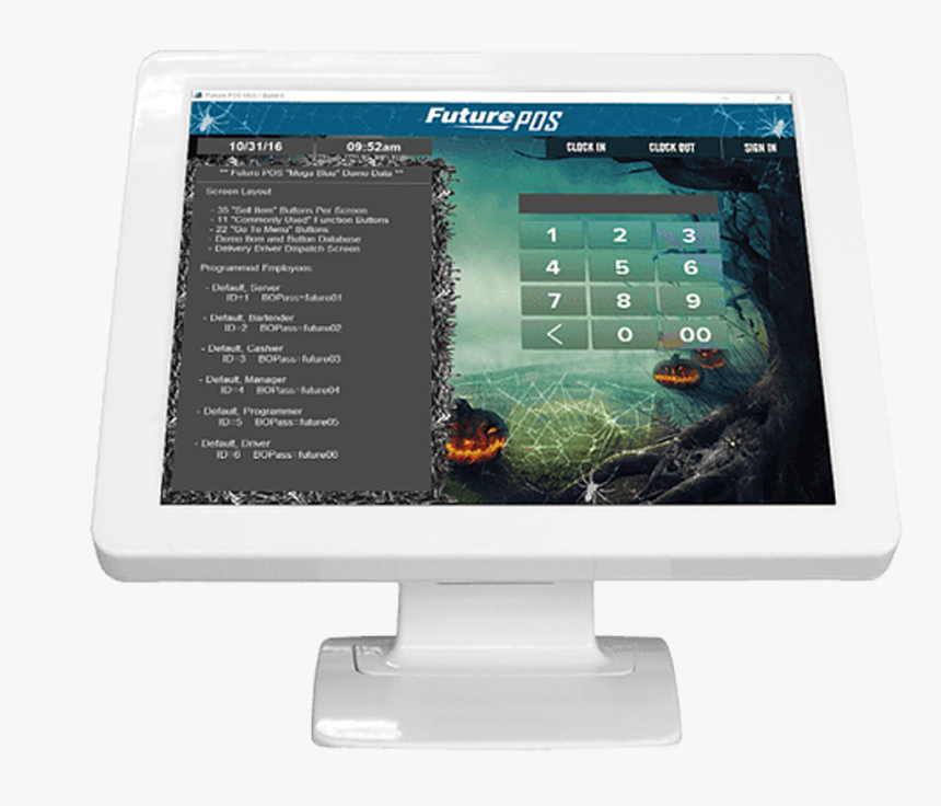 Future Pos Hardware - Led-backlit Lcd Display, HD Png Download