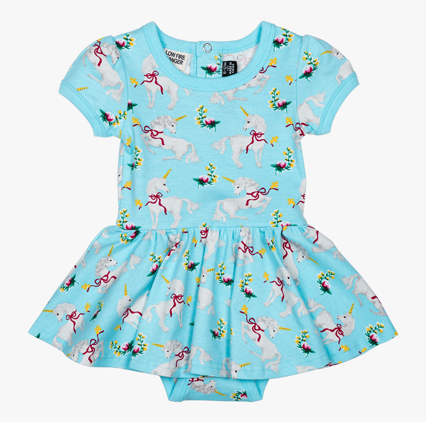 Rock Your Baby Unicorn Twirl Dress - Pattern, HD Png Download